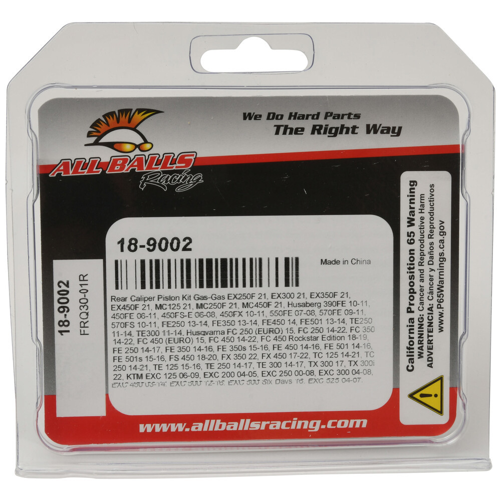 All Balls Brake Caliper Piston Kit - 18-9002