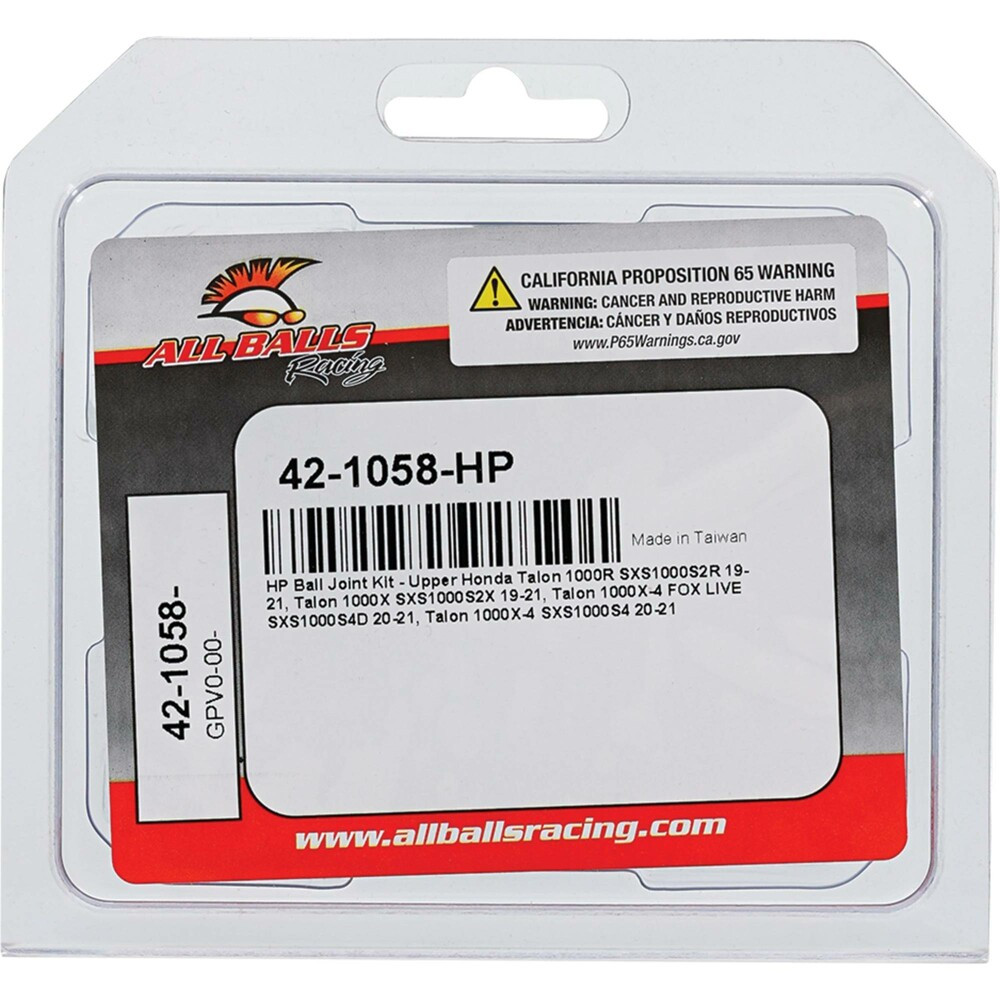 All Balls Ball Joint Kit Hp - 42-1058-HP