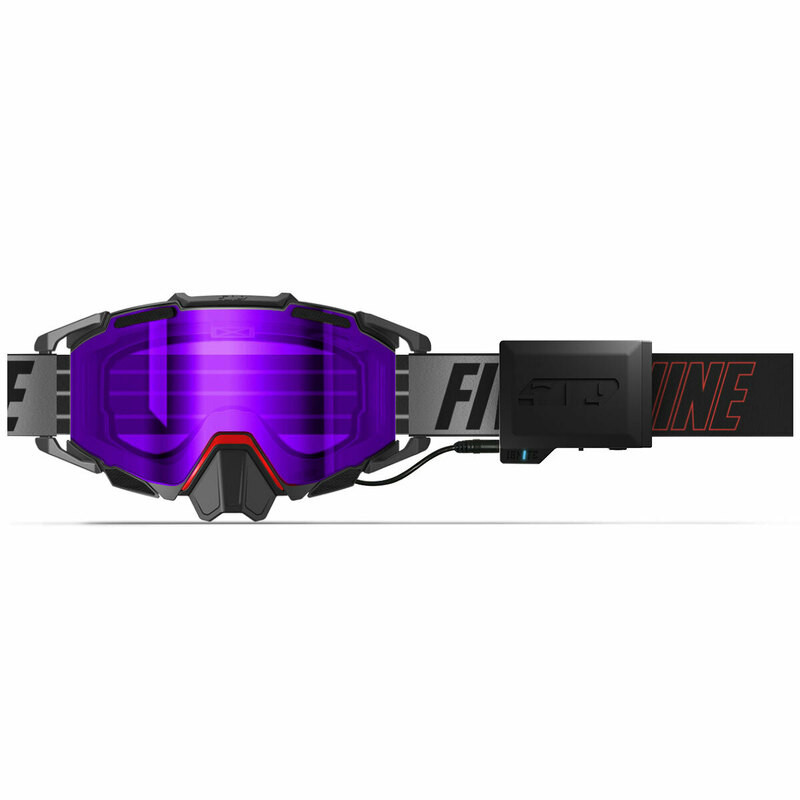 509 Sinister X7 Racing Red ignite S1 Goggle