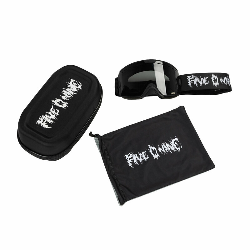 509 Kingpin Black Metal Goggle LE Kit