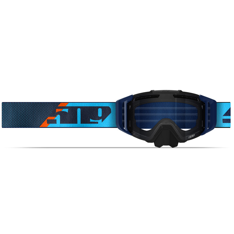 509 Sinister X6 Fuzion Flow Cyan Navy Goggle