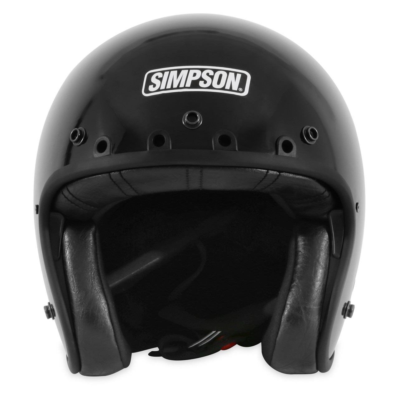 Simpson Chopper Black Helmet