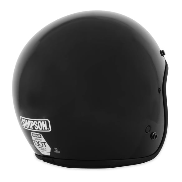 Simpson Chopper Black Helmet