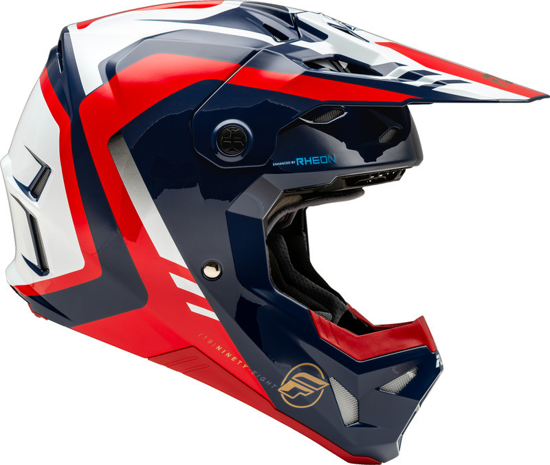 Fly Racing Formula CP Krypton Red White Navy Helmet - Speed Addicts