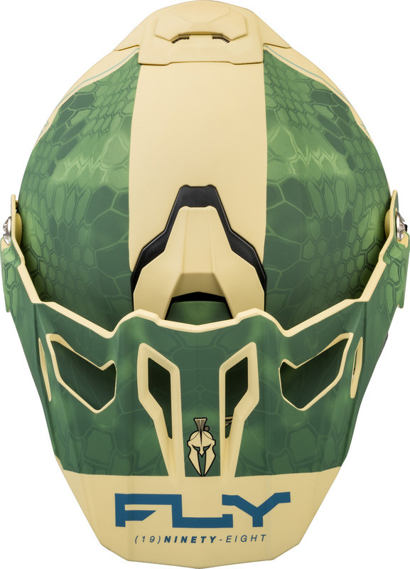 Fly Racing Trekker Kryptek Conceal Matte Tan Sage Black Helmet