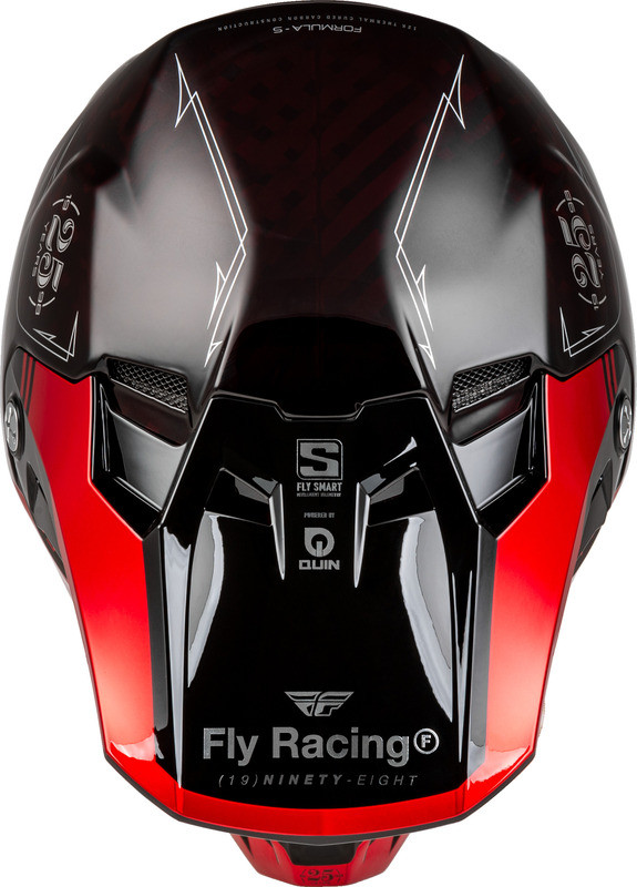 Fly Racing Formula S Carbon Legacy Red Black Helmet
