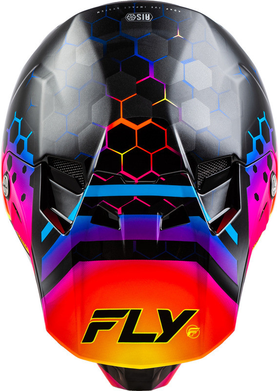 Fly Racing Formula CC Tektonic Black Sunset Helmet