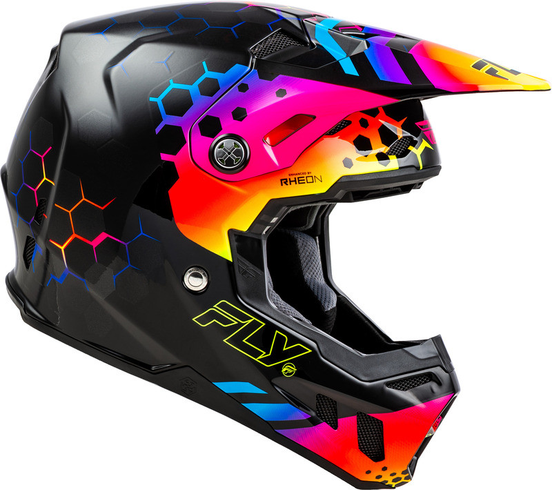 Fly Racing Formula CC Tektonic Black Sunset Helmet