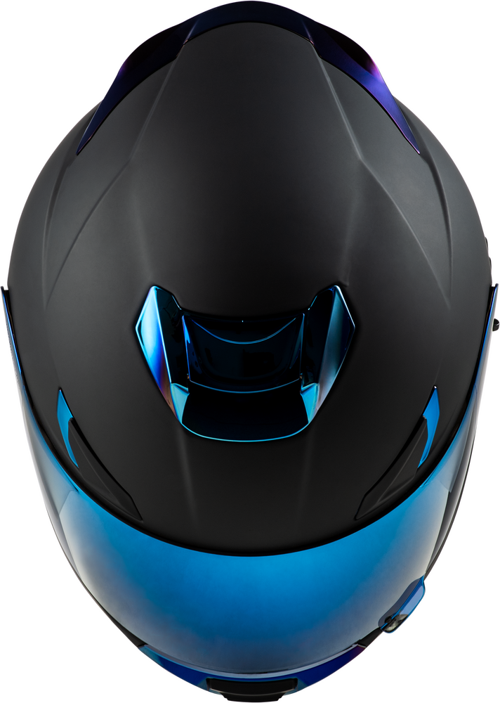 Fly Racing Sentinel Recon ECE 22.06 Matte Black Blue Chrome Helmet