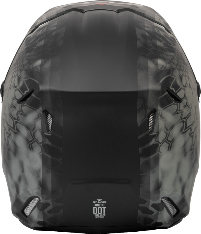Fly Racing Kinetic SE Kryptek Matte Moss Grey Black Helmet