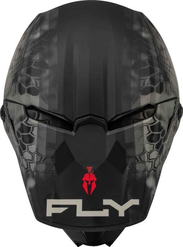 Fly Racing Kinetic SE Kryptek Matte Moss Grey Black Helmet