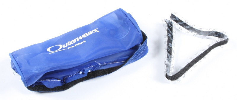 Outerwears Air Box Cover Kit Blue Honda - 20-2229-02