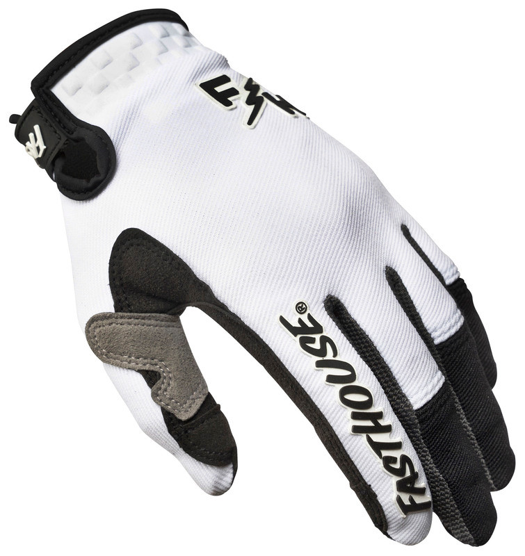 Fasthouse Speed Style White Black Gloves