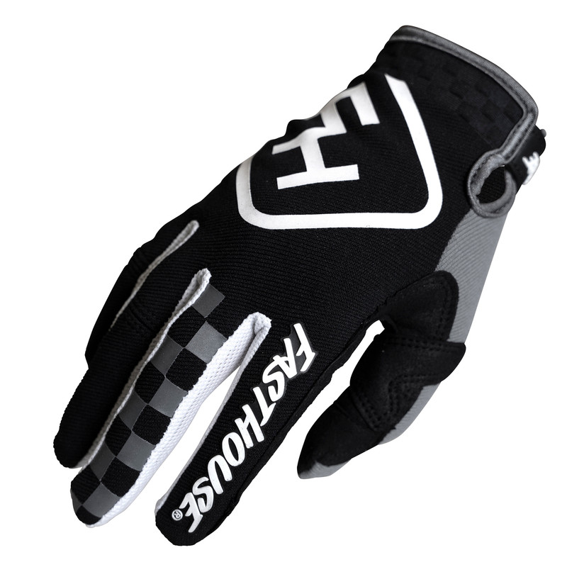 Fasthouse Speed Style Legacy Black Gray Gloves