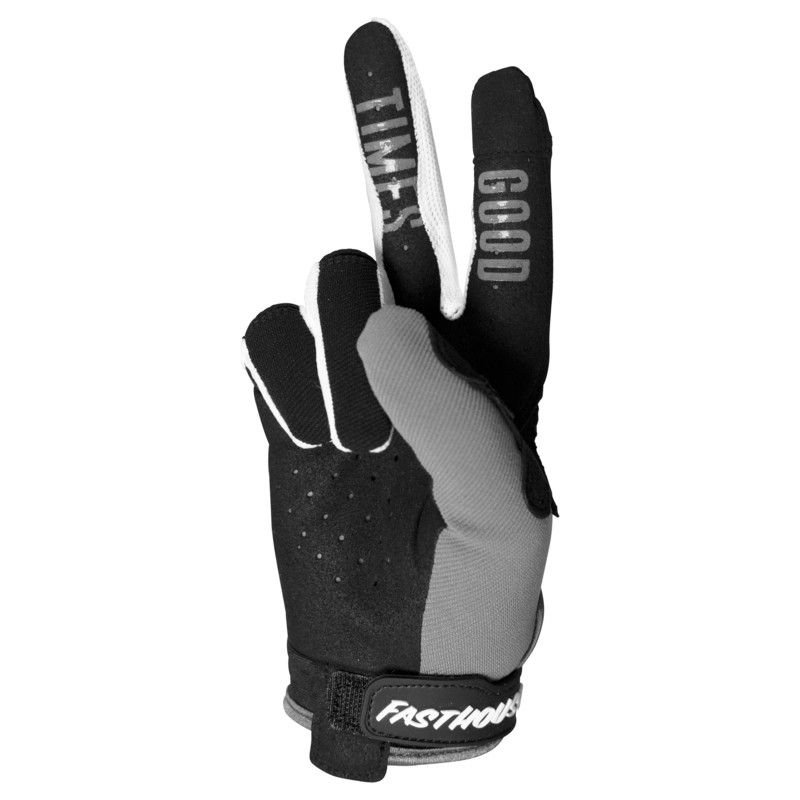 Fasthouse Speed Style Legacy Black Gray Gloves