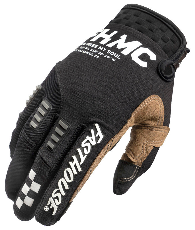 Fasthouse Off-Road Sand Cat Black Gloves