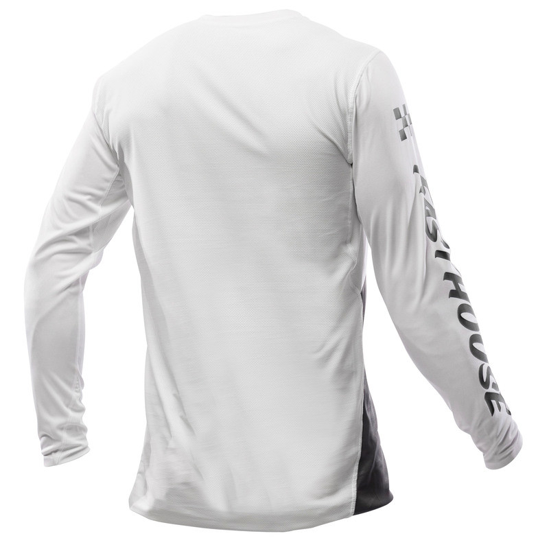 Fasthouse Elrod Nocturne White Gray Jersey