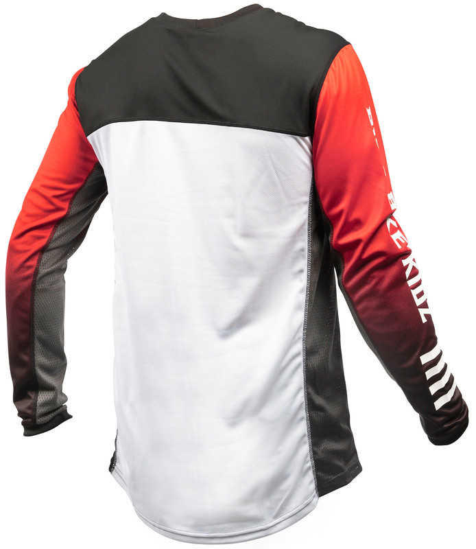 Fasthouse Youth Grindhouse Twitch Red Black Jersey