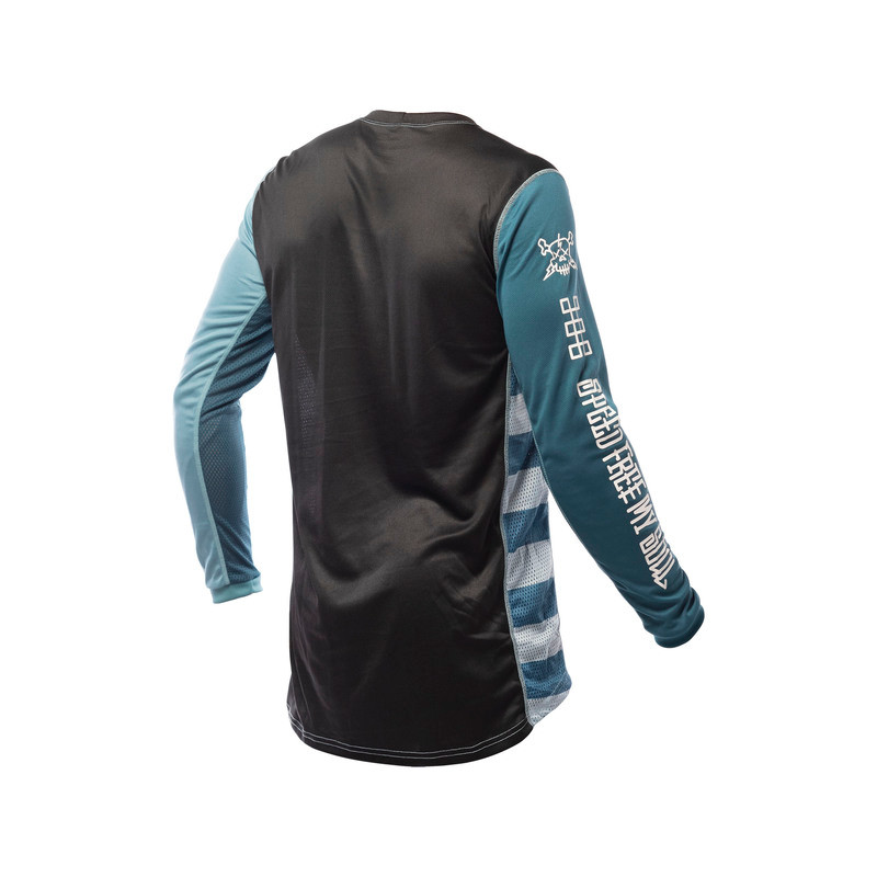 Fasthouse Youth Grindhouse Akma Indigo Jersey