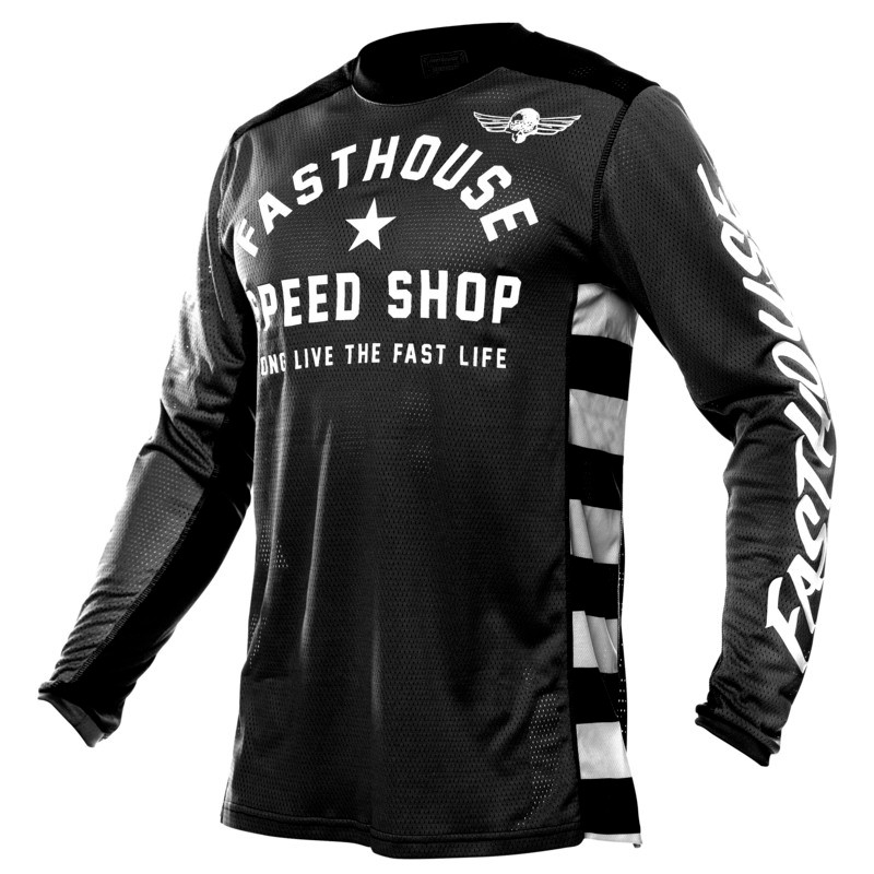 Fasthouse A/C Grindhouse OG Black Jersey