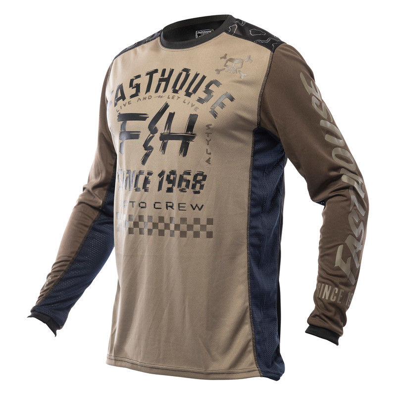 Fasthouse Off-Road Moss Black Jersey