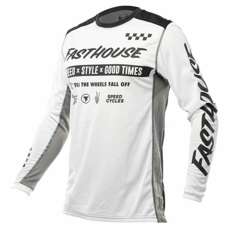 Fasthouse Grindhouse Domingo White Jersey