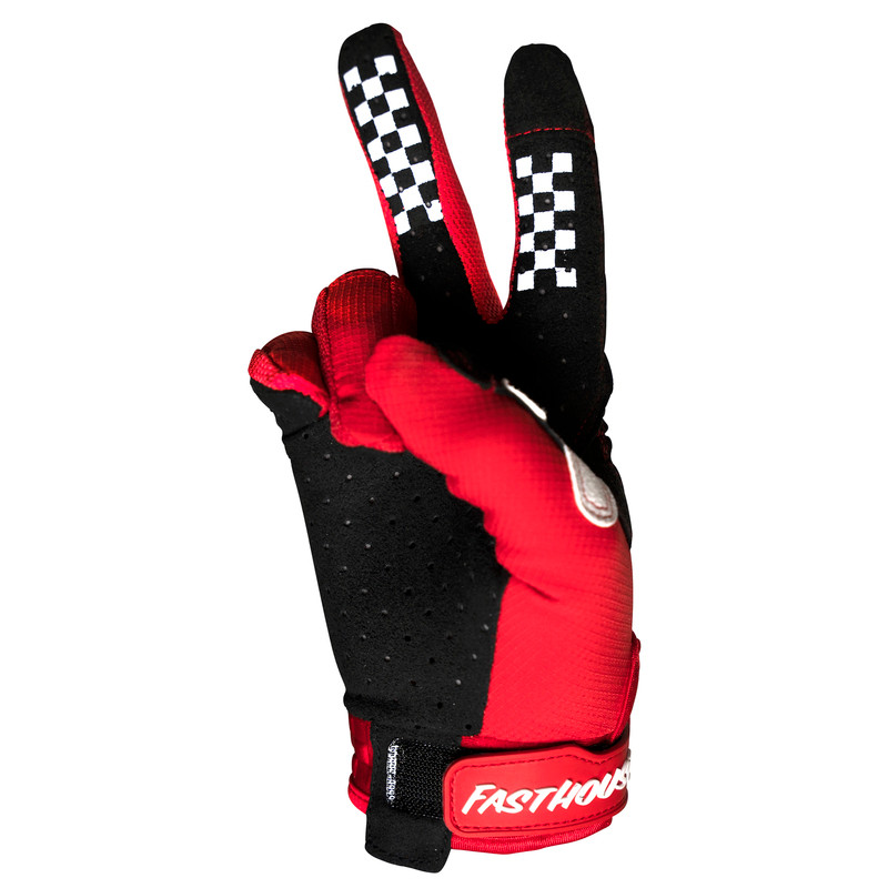 Fasthouse Elrod Air Red Gloves