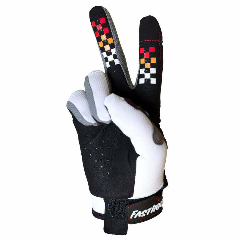 Fasthouse Elrod Air White Black Gloves