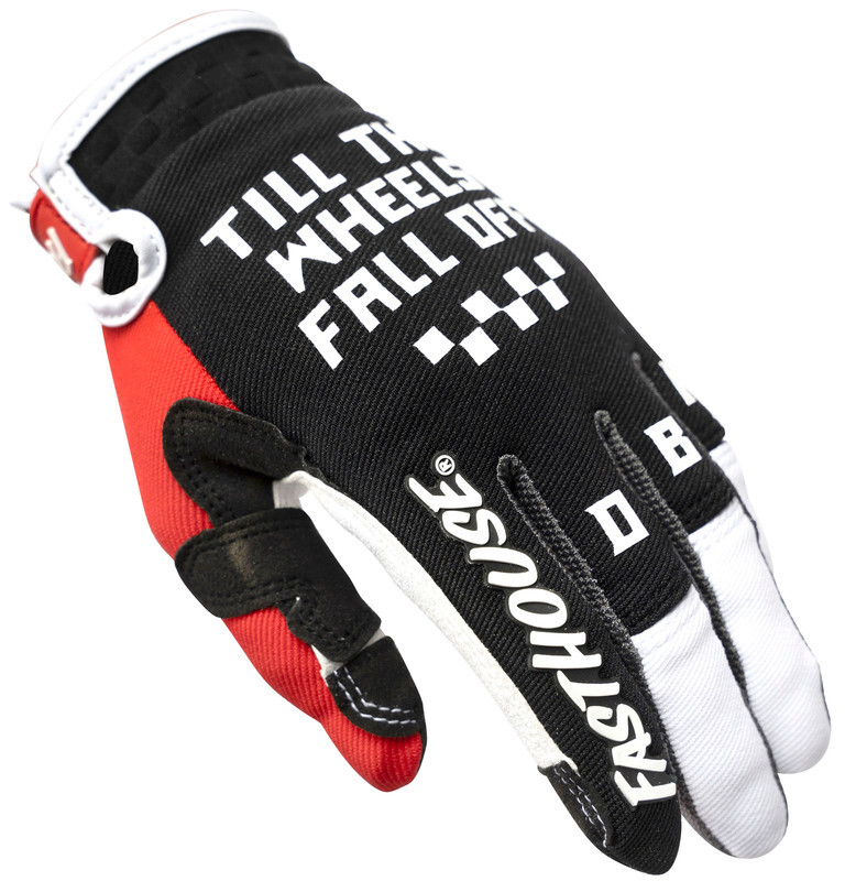 Fasthouse Speed Style Twitch Black Red Gloves
