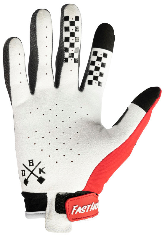 Fasthouse Speed Style Twitch Black Red Gloves