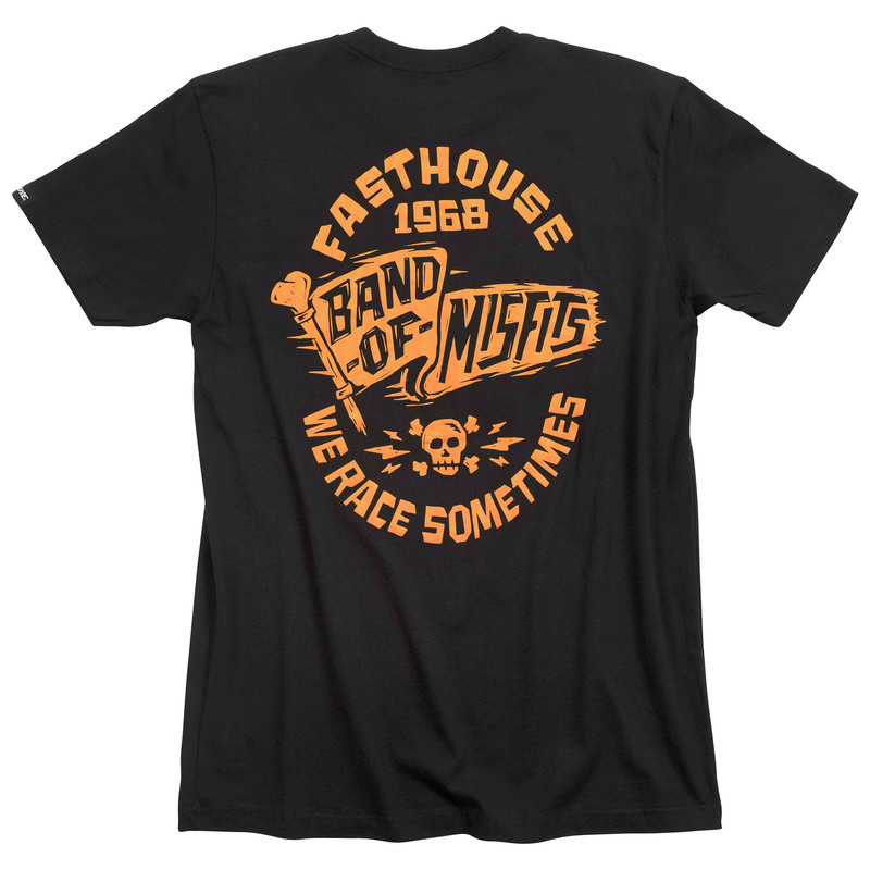 Fasthouse Marauder Black T-Shirt