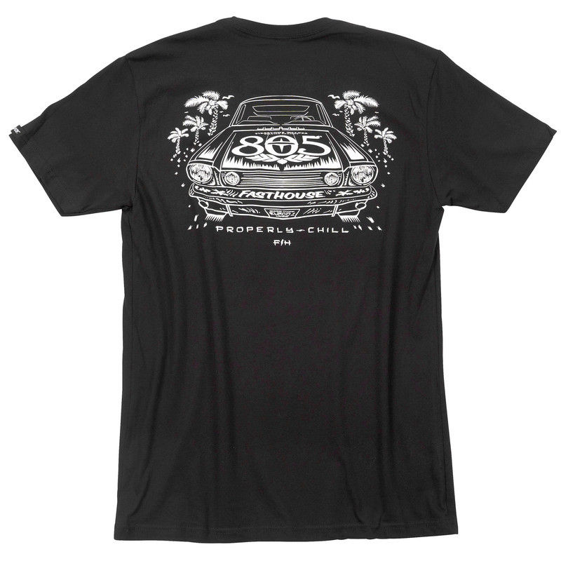 Fasthouse 805 Sunset Black T-Shirt