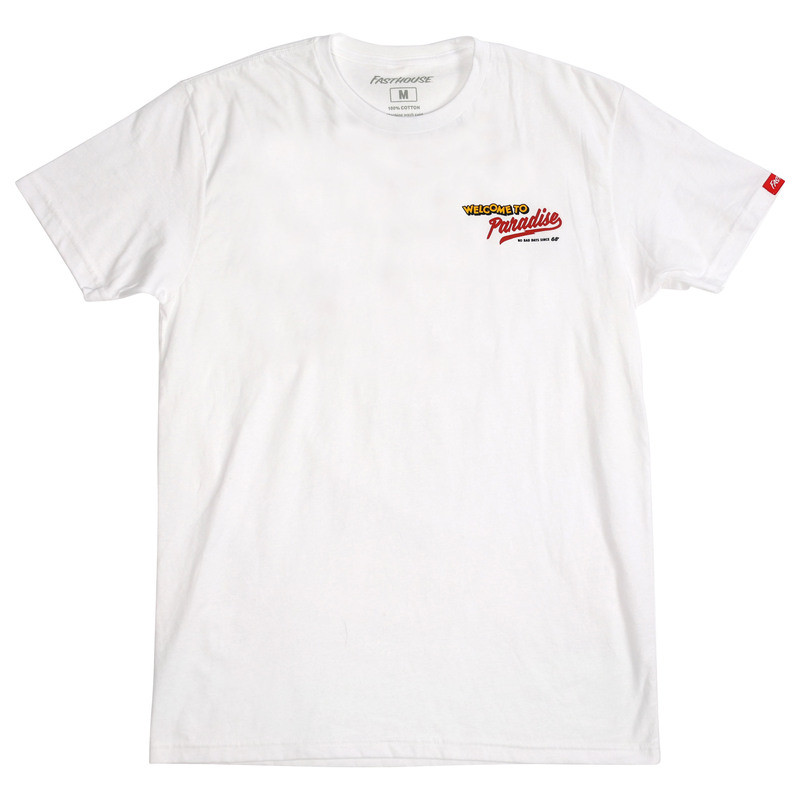 Fasthouse Paradise White T-Shirt