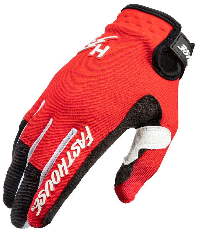 Fasthouse Youth Speed Style Red Black Gloves