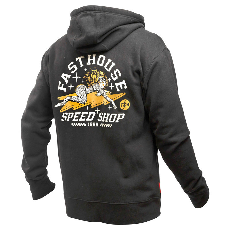 Fasthouse Eleanor Black Zip-Up