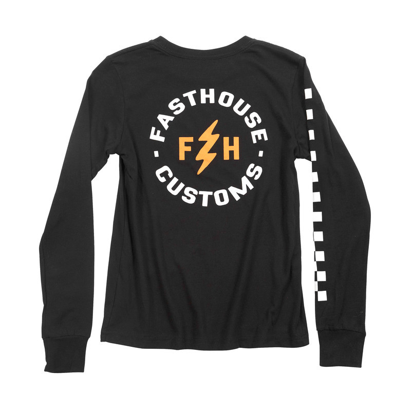 Fasthouse Youth Easy Rider Black T-Shirt