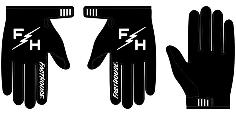 Fasthouse Carbon Eternal Black Gloves