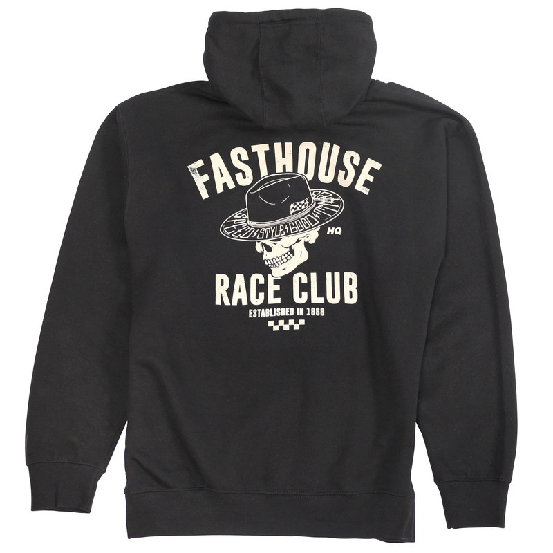Fasthouse Hq Club Black Pullover