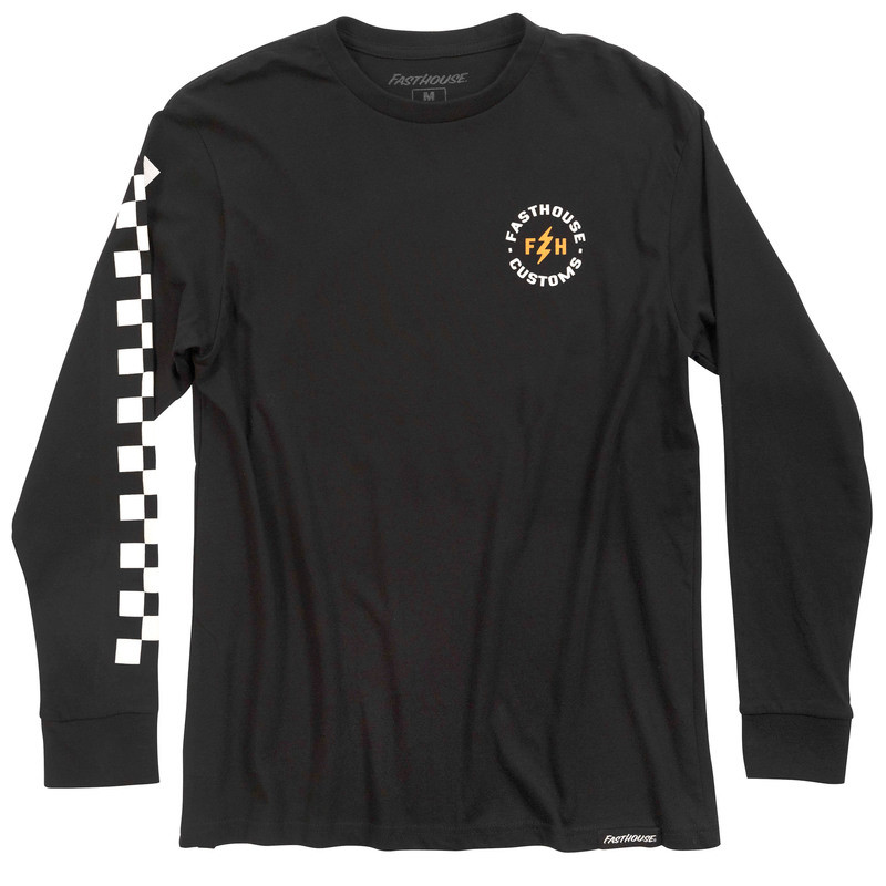 Fasthouse Easy Rider Long Sleeve Black T-Shirt
