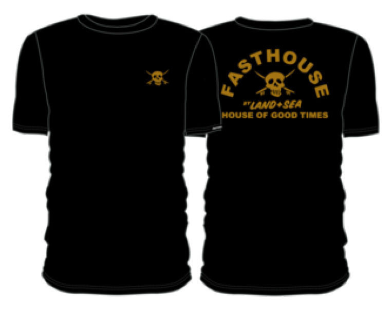 Fasthouse Break Black T-Shirt