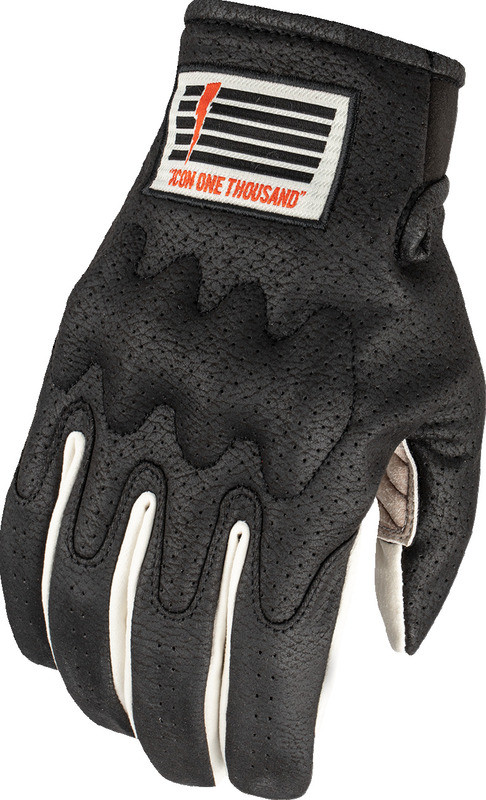 Icon Airform Slabtown CE Black Gloves