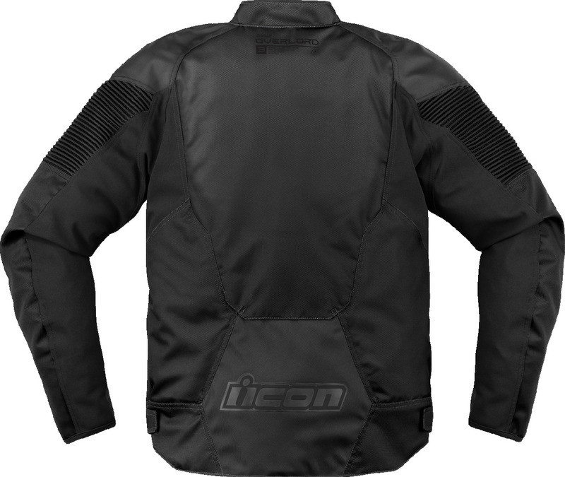Icon Overlord 3 CE Black Jacket