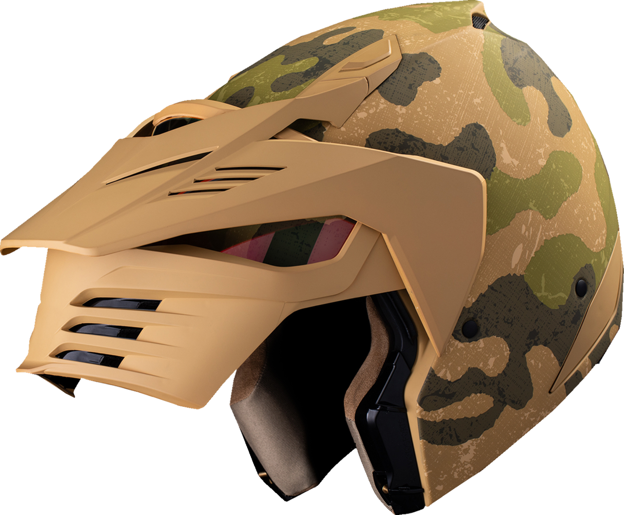 Icon Elsinore Magnacross Tan Helmet