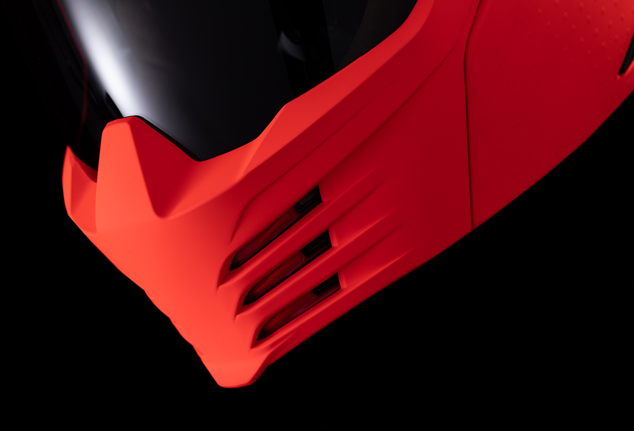 Icon Elsinore Monotype Red Helmet