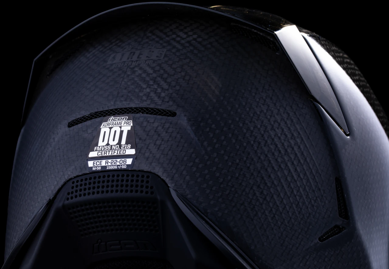 Icon Airframe Pro Carbon 4Tress Black Helmet
