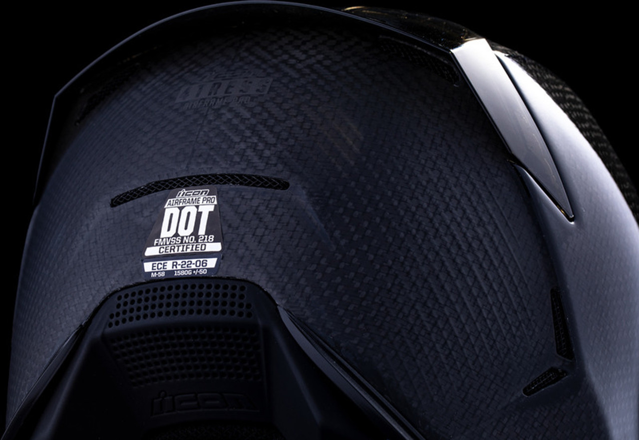Icon Airframe Pro Carbon 4Tress Black Helmet