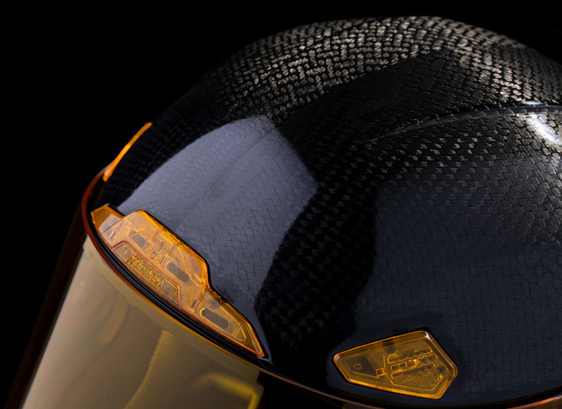 Icon Airframe Pro Carbon 4Tress Yellow Helmet