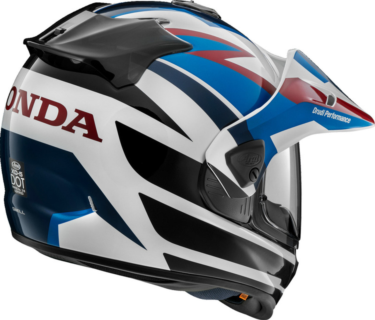Arai XD-5 - Snell 2020 Africa Twin Blue Helmet