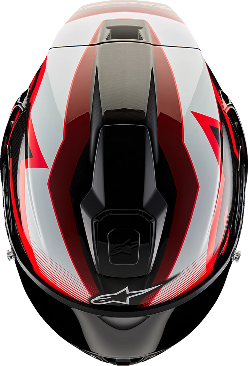 Alpinestars Supertech R10 Team Carbon Red White Helmet