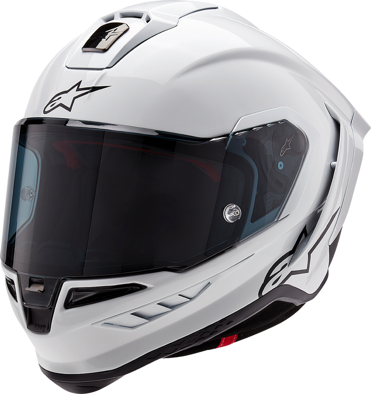 Alpinestars Supertech R10 Solid Gloss White Helmet